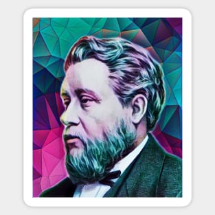 Charles Spurgeon Portrait | Charles Spurgeon Artwork 5 Sticker